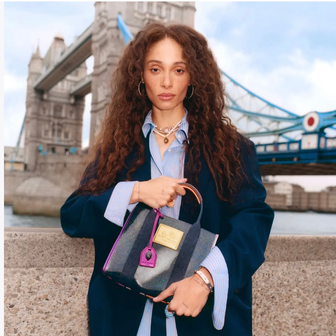 Kurt Geiger Small Vinyl Southbank Tote Bag *Pre Order*