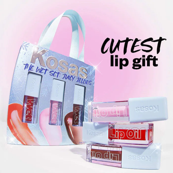 Kosas The Wet Set: Juicy Jellies Sheer Lip Oils *Pre Order*