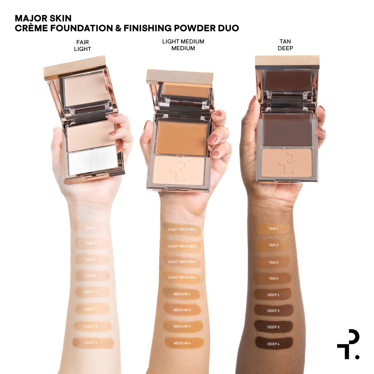 PATRICK TA Major Skim Crème Foundation & Finishing Powder Duo *Pre Order*