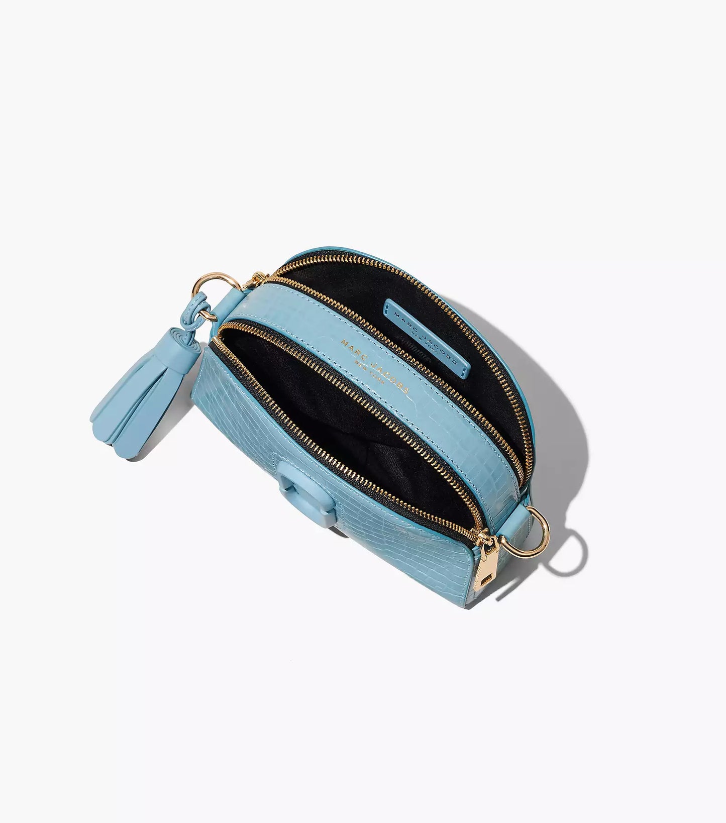 Marc Jacobs Croc-Embossed Shutter Crossbody Bag *Pre Order*
