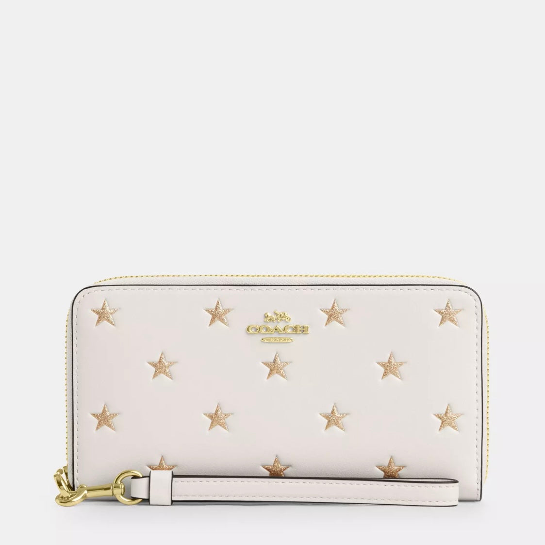 Coach Long Zip Around Wallet With Start Print *Pre Order*