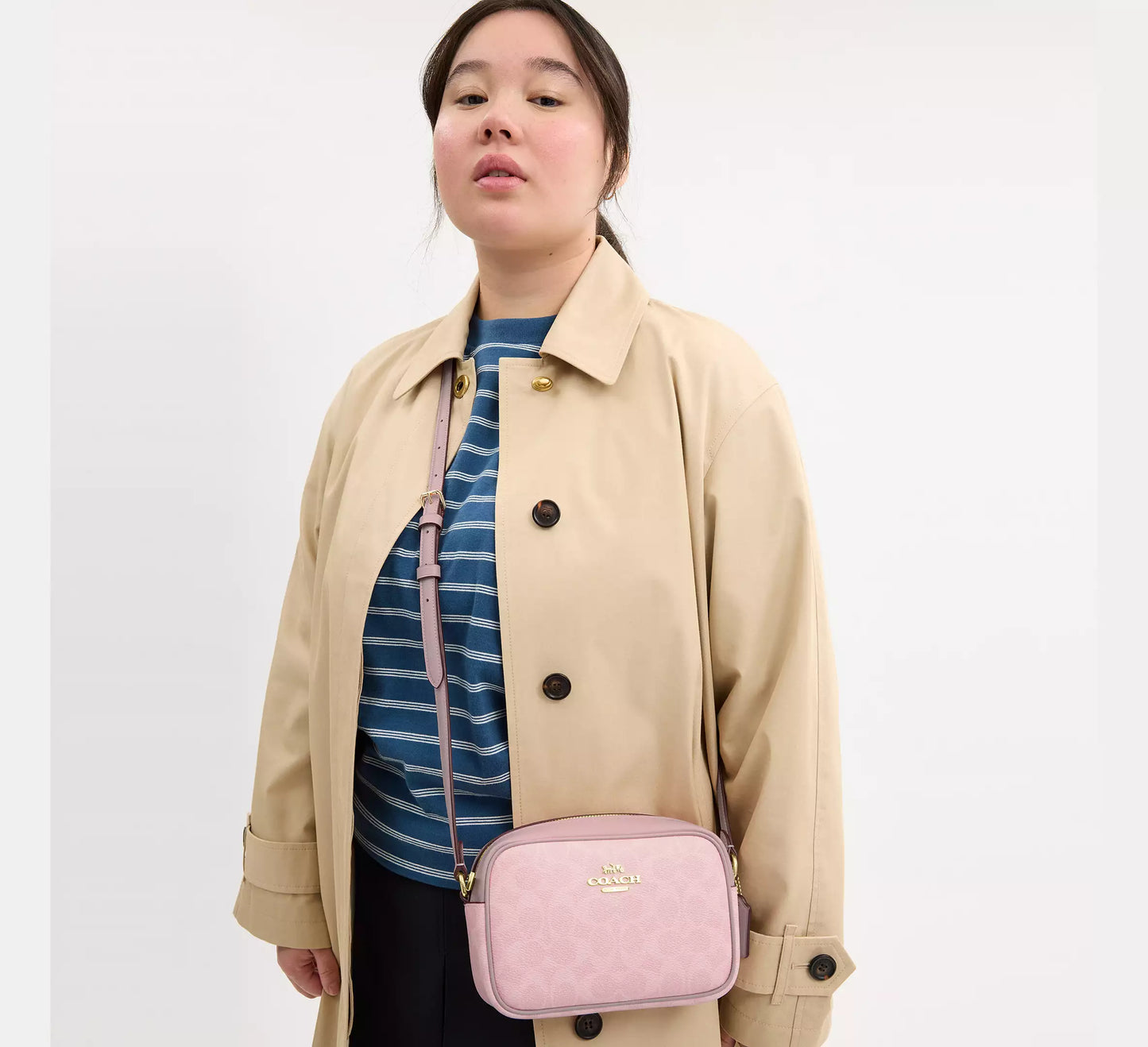 Mini Jamie Camera Bag In Signature Canvas *Pre Order*