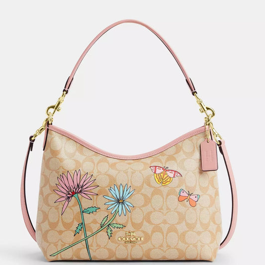 Coach X Observed By Us Laurel Shoulder Bag In Signature Canvas *Pre Order*