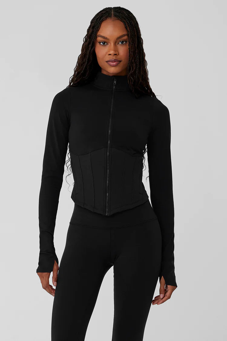 Airbrush Corset Full Zip Jacket *Pre Order*
