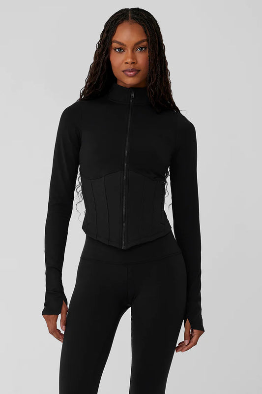 Airbrush Corset Full Zip Jacket *Pre Order*
