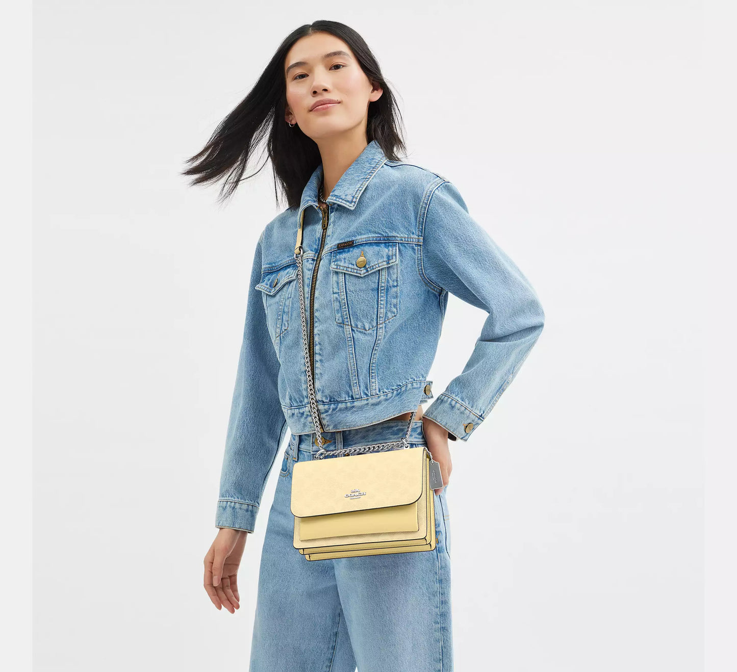 Klare Crossbody Bag In Signature Canvas *Pre Order*