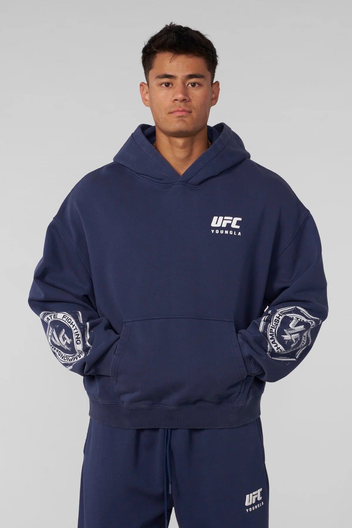 YOUNGLA 5148 - UFC™ CHAMPIONSHIP HOODIES *Pre Order*