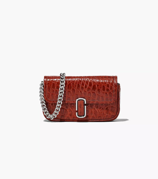 Marc Jacobs Croc-Embossed J Marc Mini Bag *Pre Order*