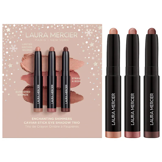 Laura Mercier Enchanting Shimmers Mini Caviar Stick Eyeshadow Trio *Pre Order*