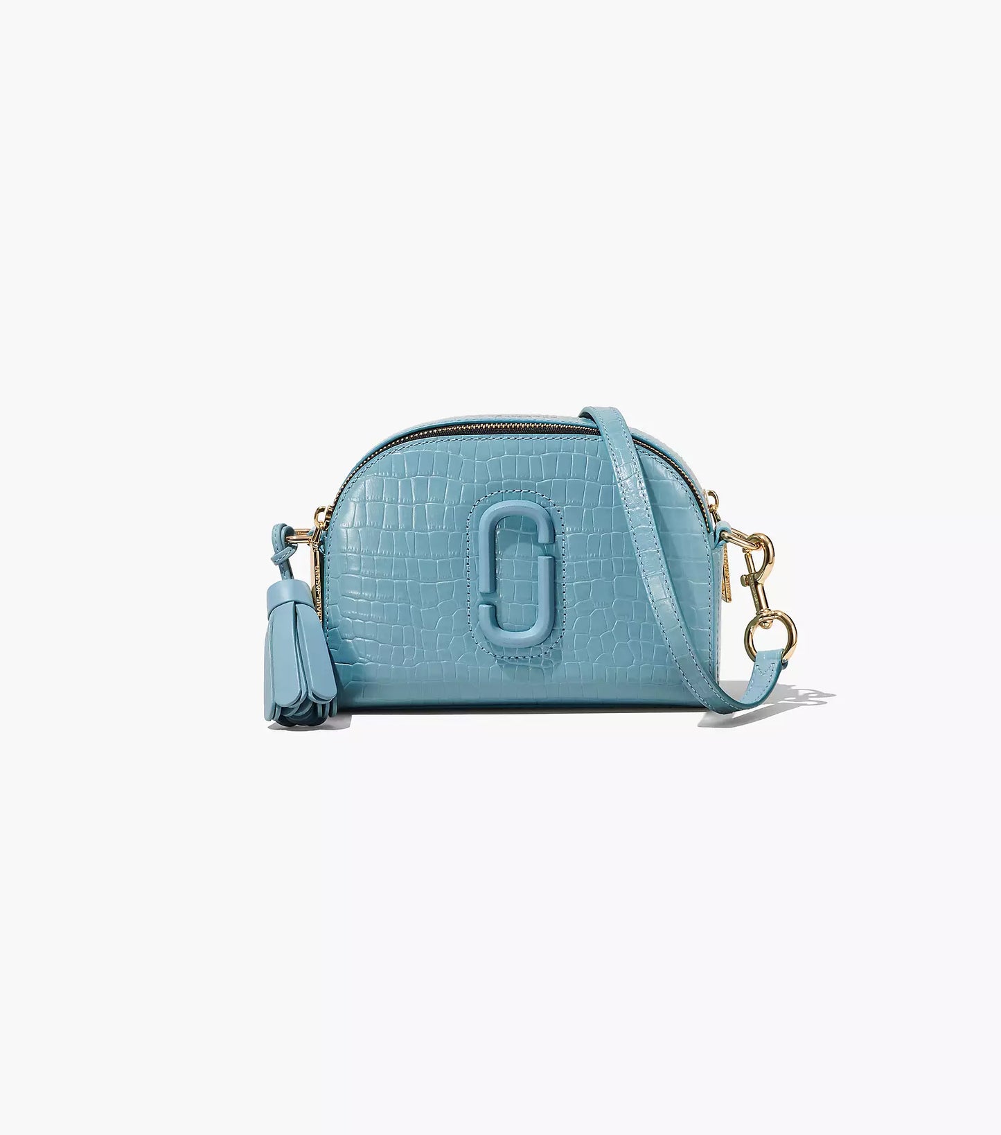 Marc Jacobs Croc-Embossed Shutter Crossbody Bag *Pre Order*