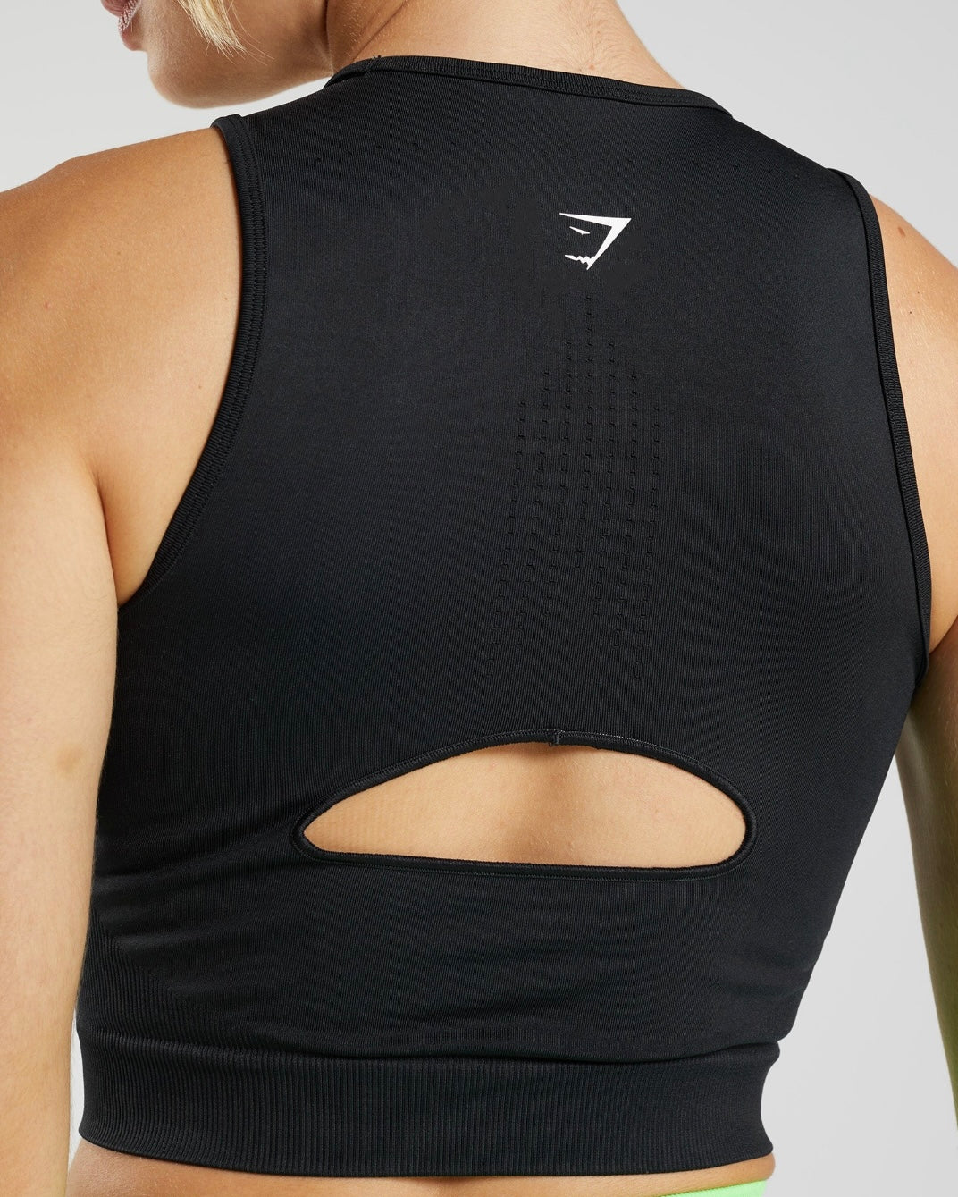 Sweat Seamless Midi Tank Black