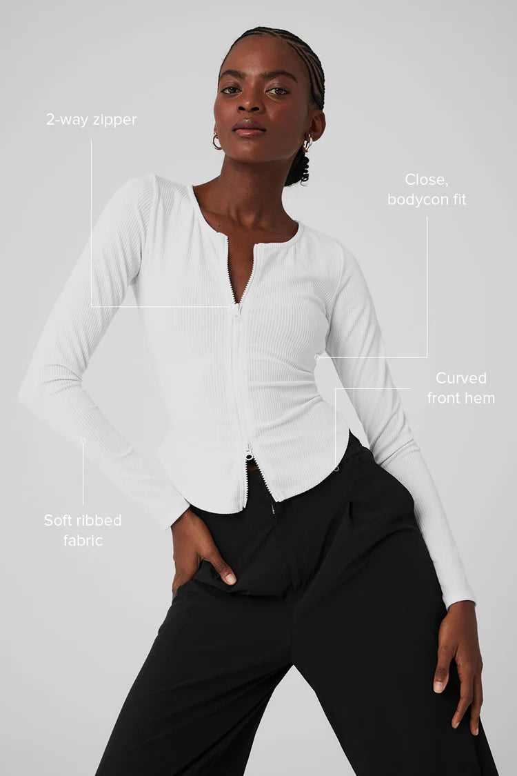 alo yoga Ribbed Stardust Long Sleeve *Pre Order*