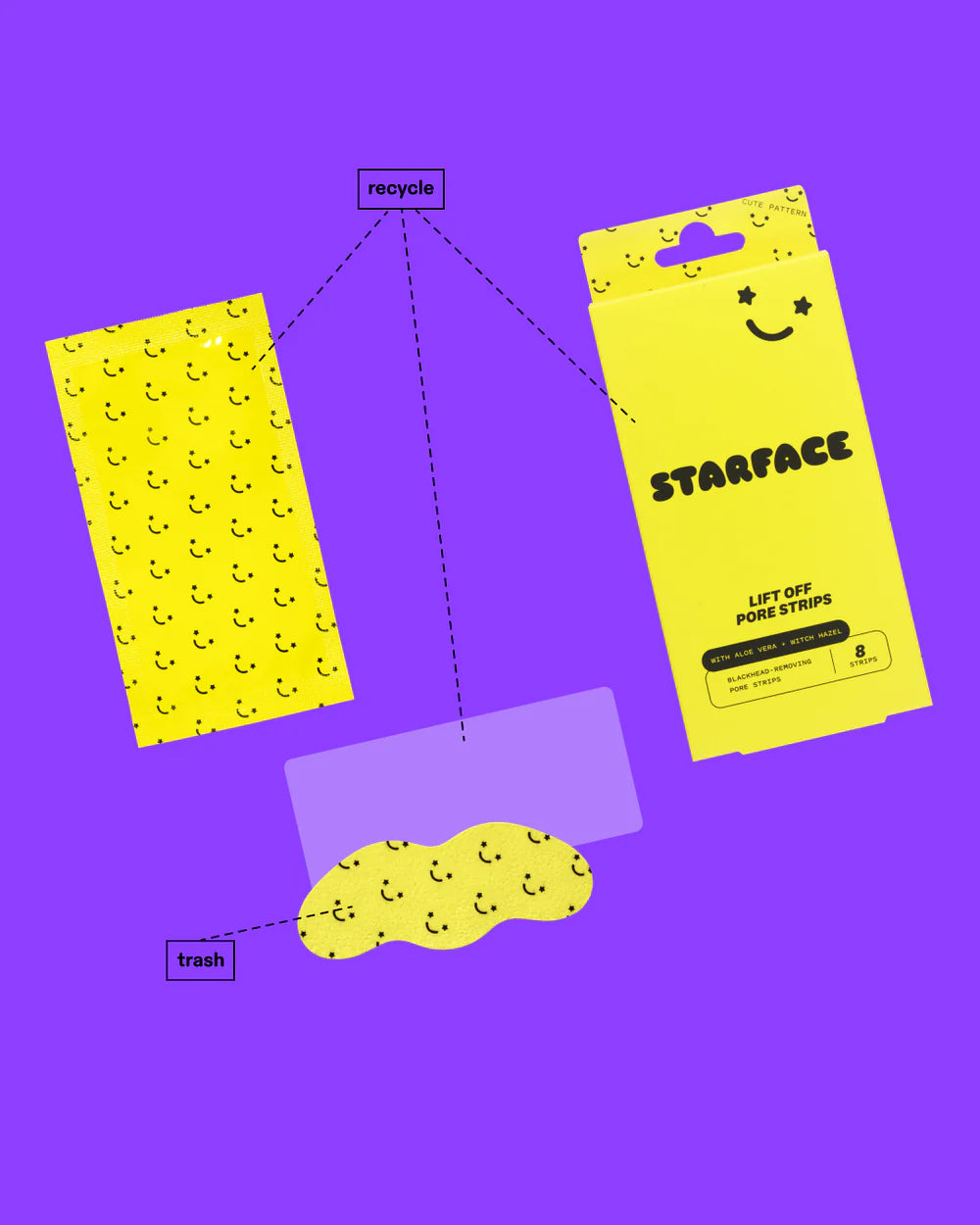 Starface lift off pore strips *Pre Order*