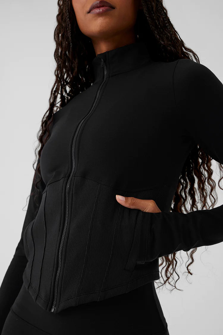 Airbrush Corset Full Zip Jacket *Pre Order*