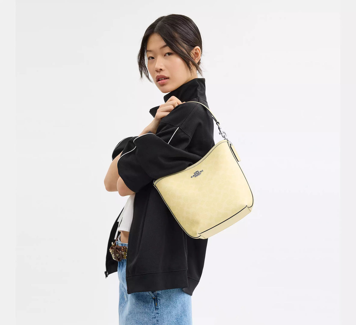 City Bucket Bag In Signature Canvas *Pre Order*