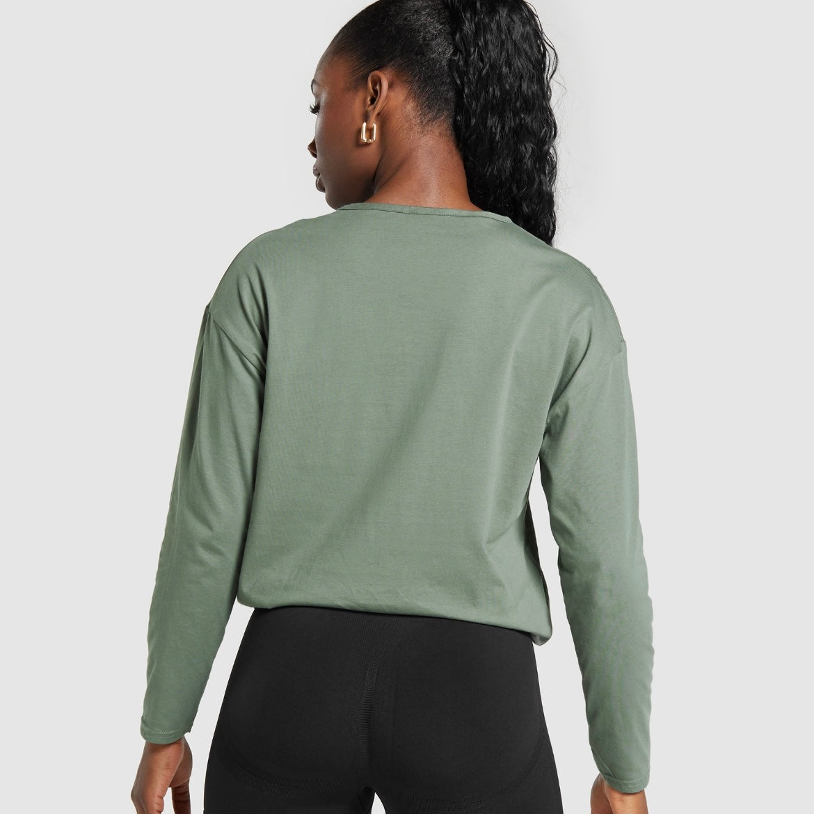 Lifting Oversized Cotton Long Sleeve Top *Pre Order*