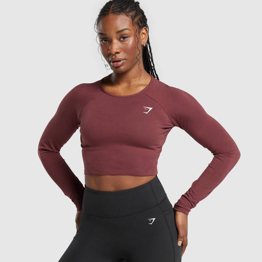 Lifting Essential Long Sleeve Crop Top *Pre Order*