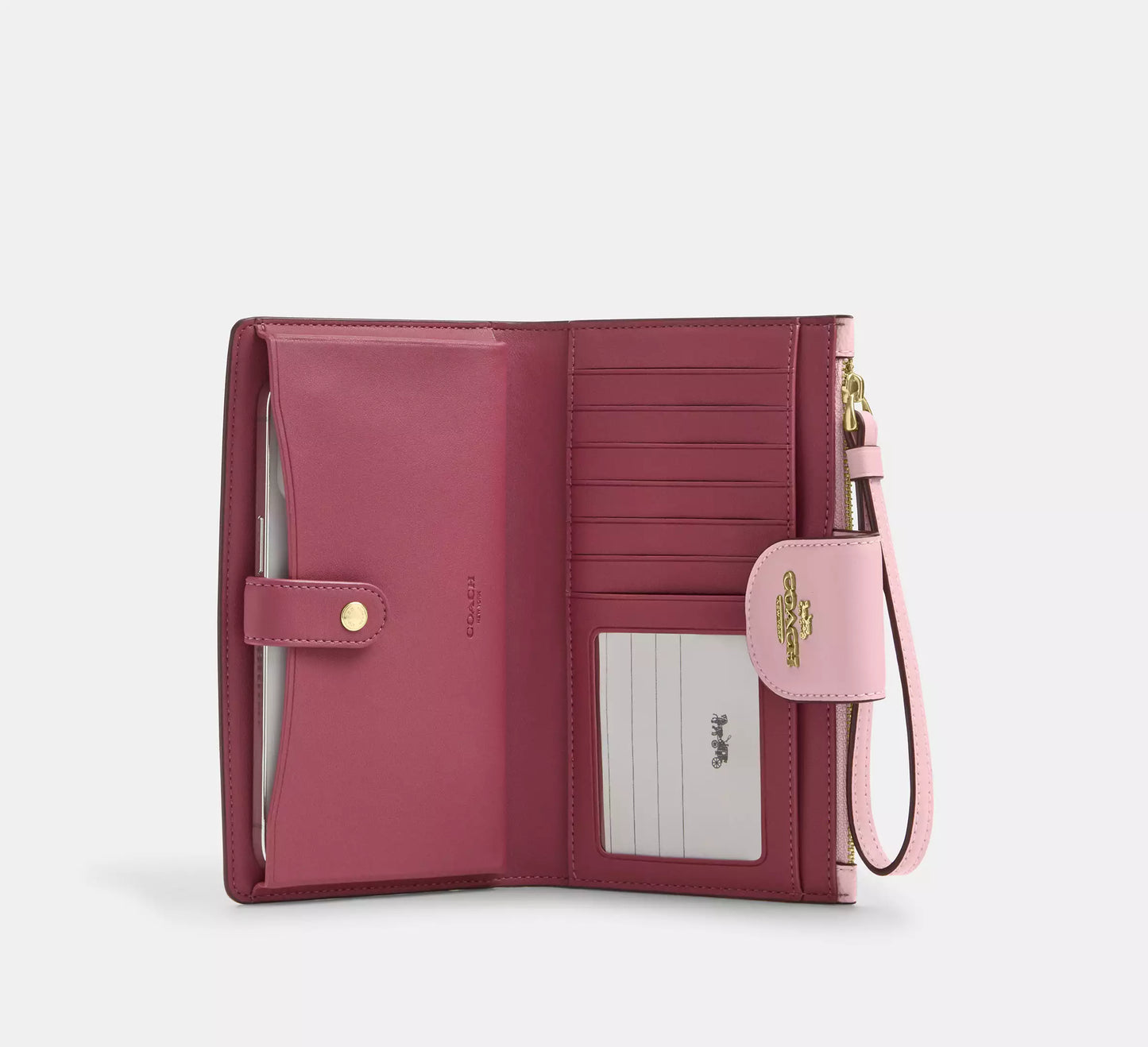 Phone Wallet In Signature Canvas *Pre Order*