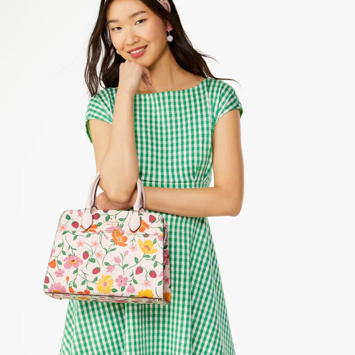 Kate Spade Madison Strawberry Garden Satchel *Pre Order*