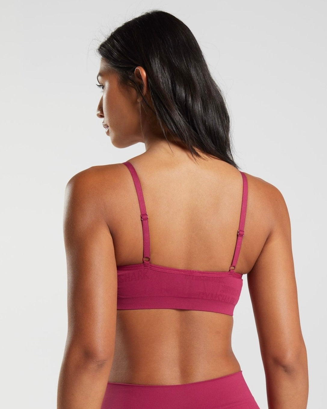 Jacquard Bralette Pink