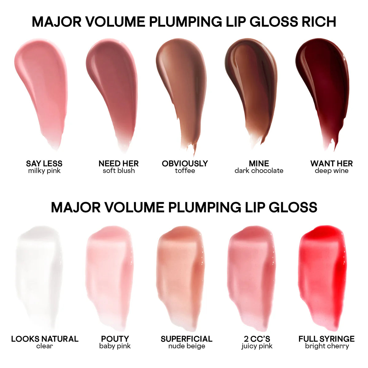 PATRICK TA Major Volume Plumping Lip Gloss *Pre Order*