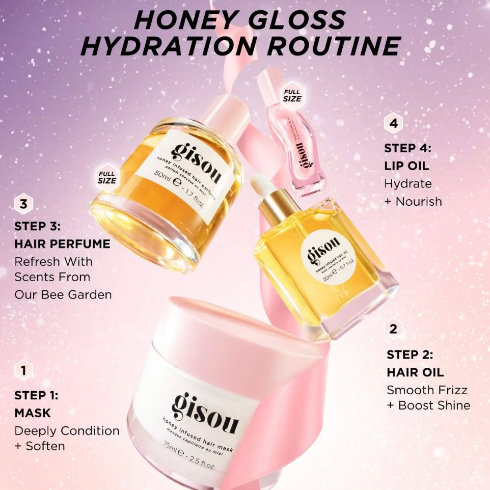 Gisou Honey Gloss Hydration Heroes Hair Value Set *Pre Order*