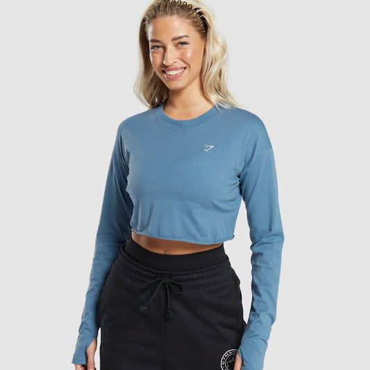 Lifting Long Sleeve Crop Top *Pre Order*