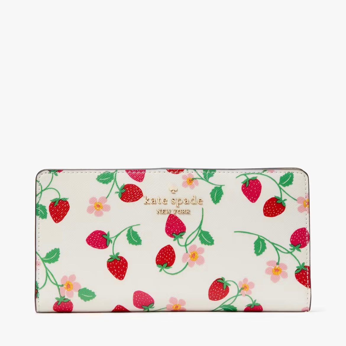 Kate Spade Strawberry Vine Large Wallet *Pre Order*