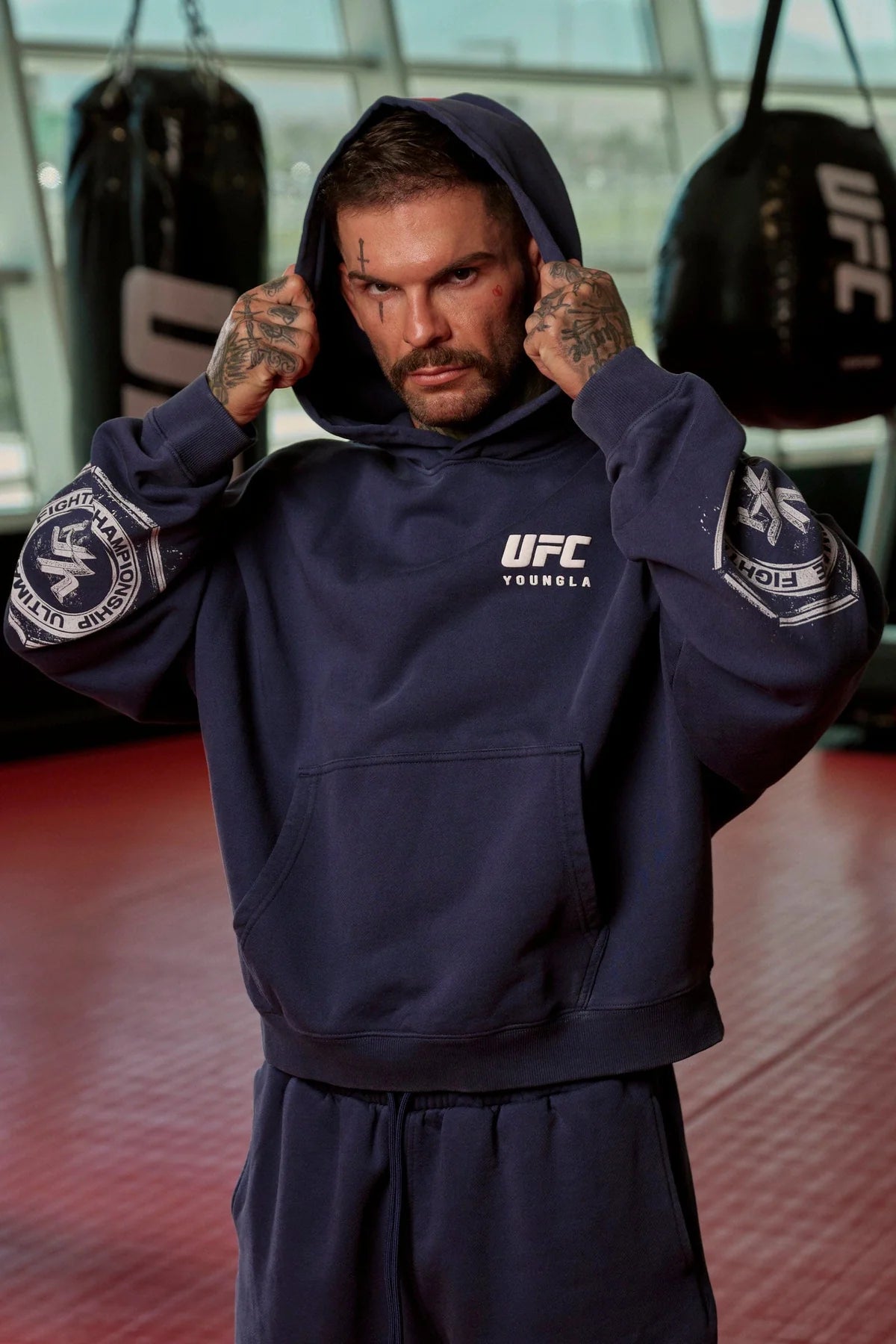 YOUNGLA 5148 - UFC™ CHAMPIONSHIP HOODIES *Pre Order*