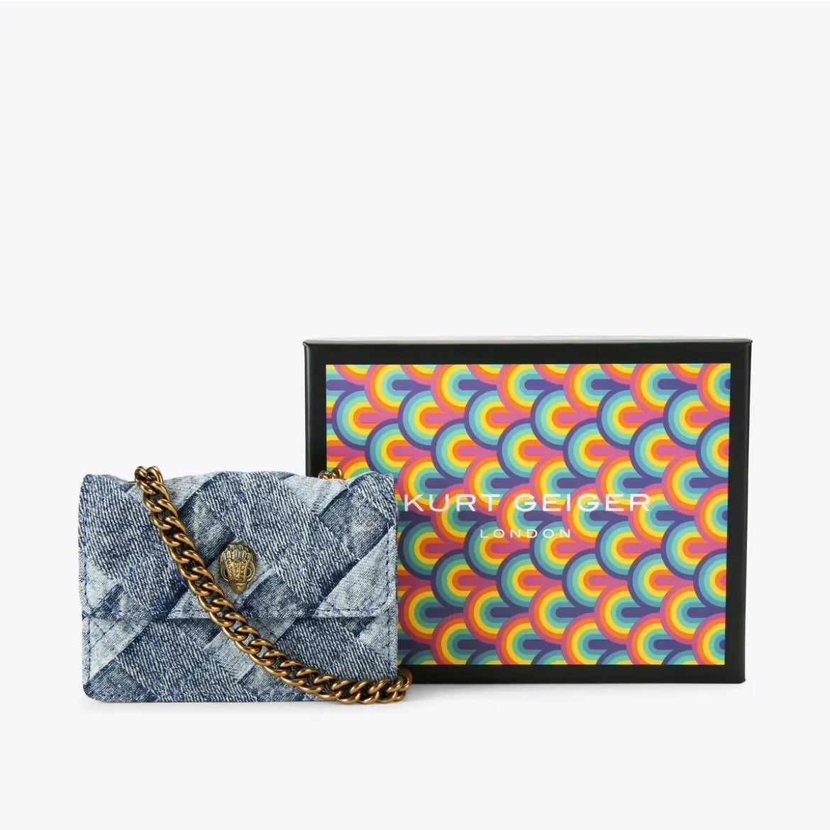 Kurt Geiger Micro Denim Crossbody Bag *Pre Order*