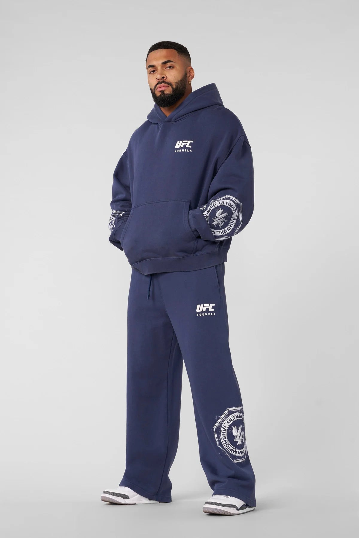 YOUNGLA 5148 - UFC™ CHAMPIONSHIP HOODIES *Pre Order*