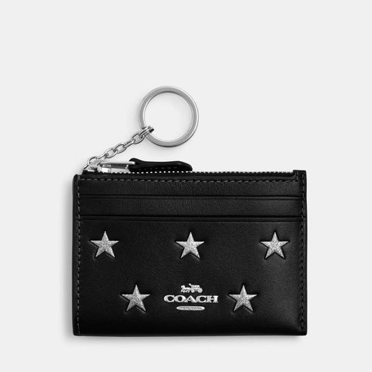 Coach Mini Skinny Id Case With Star Print *Pre Order*