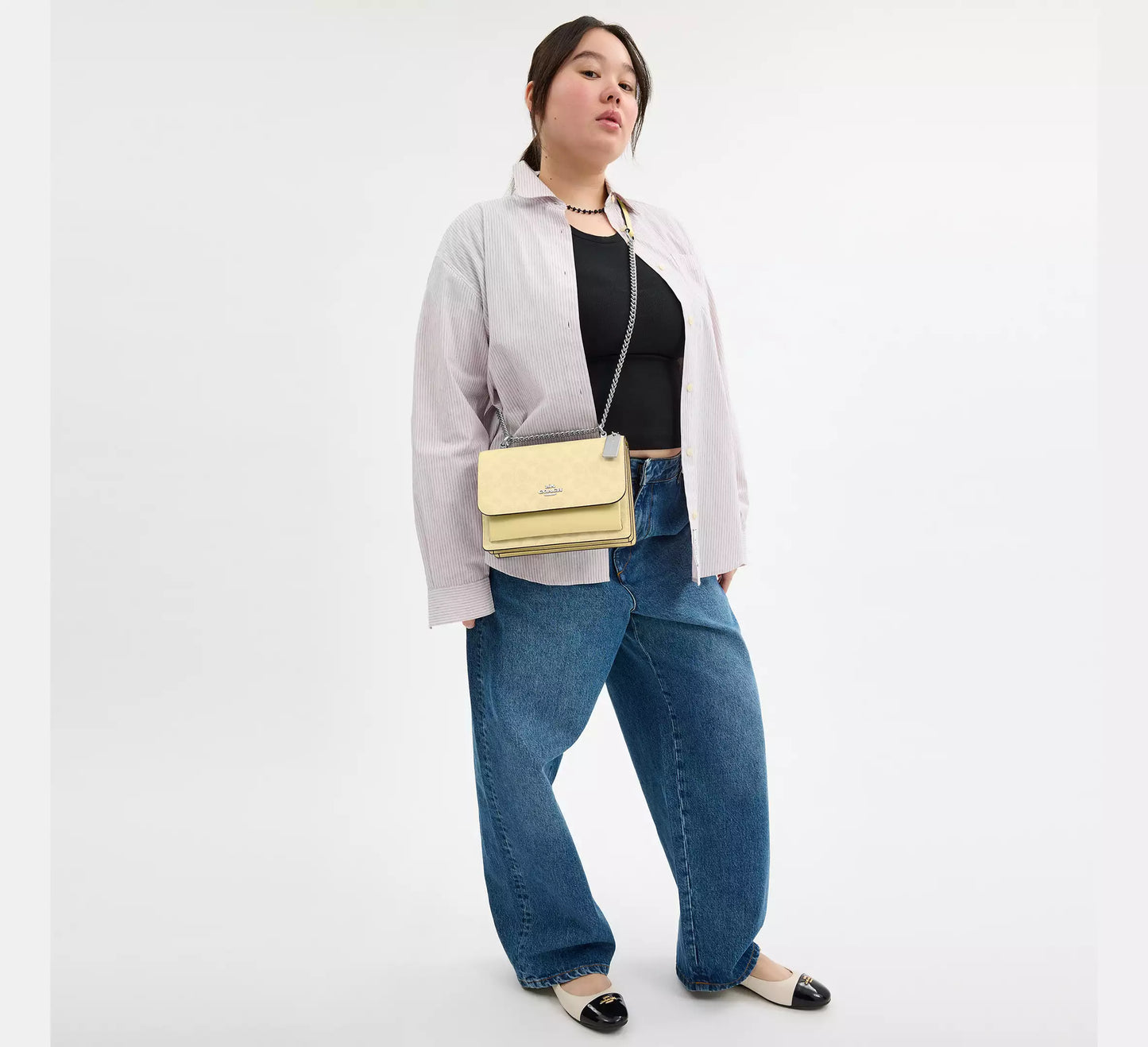 Klare Crossbody Bag In Signature Canvas *Pre Order*