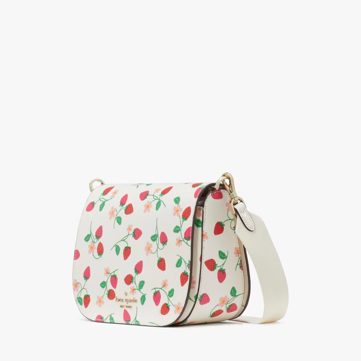 Kate Spade Madison Strawberry Vine Saddle Bag *Pre Order*