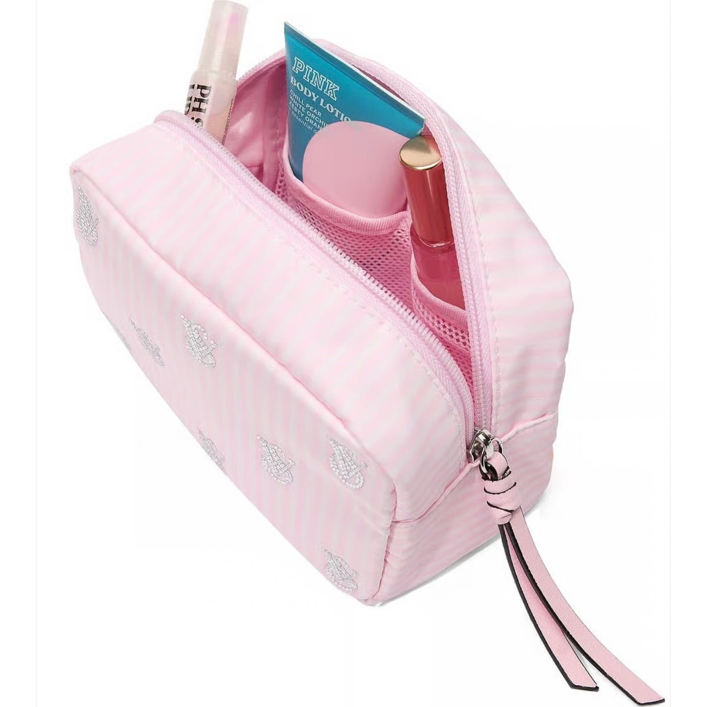 Victoria's Secret Shine Logo Travel Cosmetic Bag