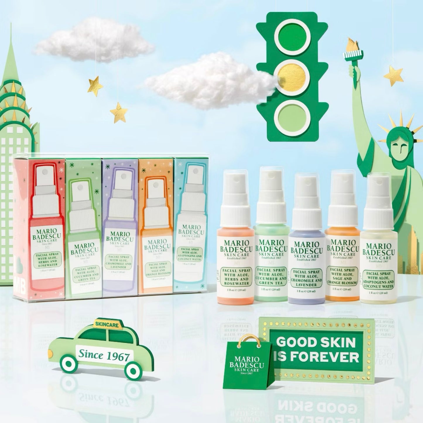 Mario Badescu Skincare Hydrating Facial Mists Travel Size Set