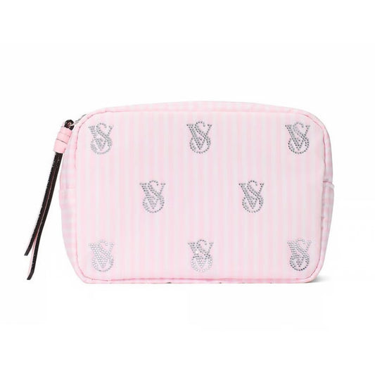 Victoria's Secret Shine Logo Travel Cosmetic Bag