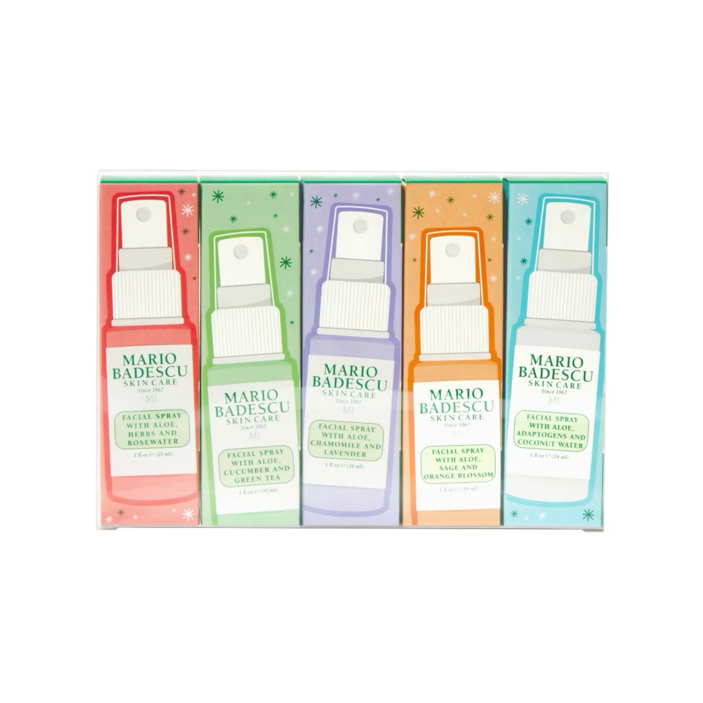 Mario Badescu Skincare Hydrating Facial Mists Travel Size Set