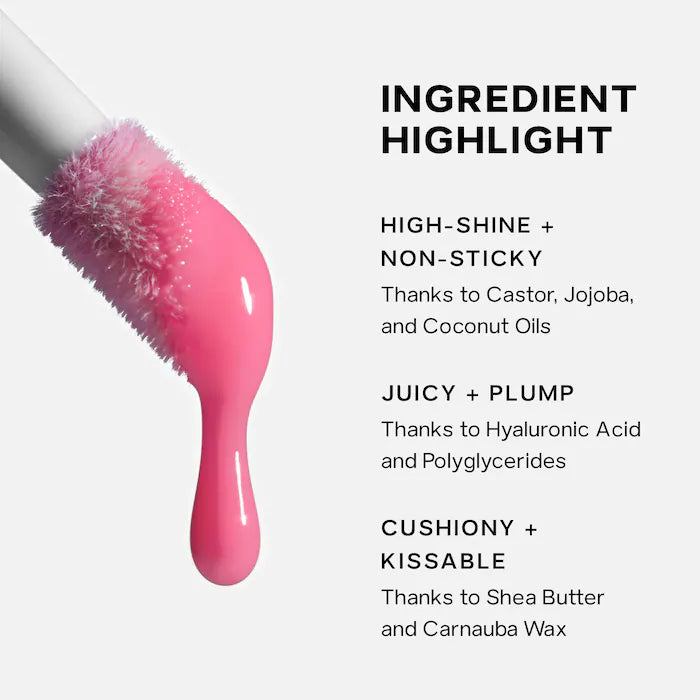 Saie Glossybounce™ High-Shine Hydrating Lip Gloss Oil